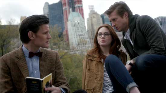 Doctor Amy and Rory in New York