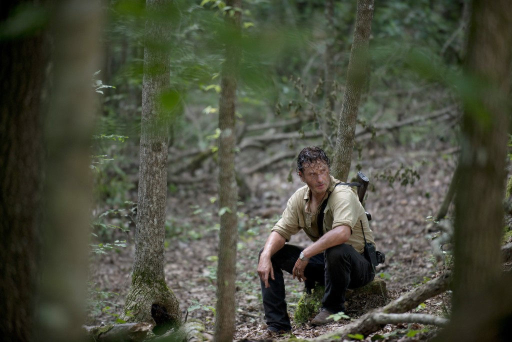 Andrew Lincoln as Rick Grimes - The Walking Dead _ Season 6, Episode 3 - Photo Credit: Gene Page/AMC